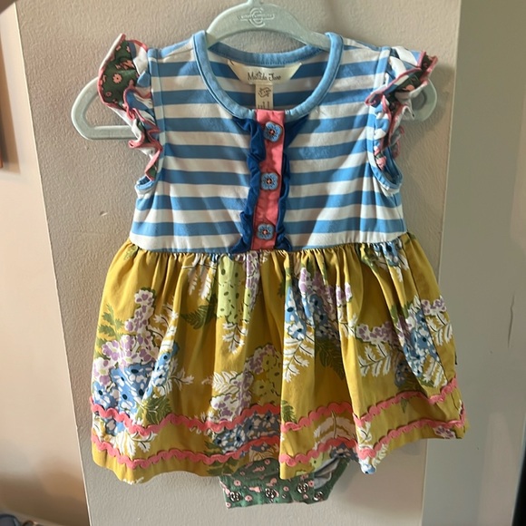 Matilda Jane Sun Sweet Bubble Dress Joanna Gaines Size 12-18 - Picture 1 of 3